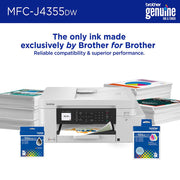 Brother INKvestment Wireless All-in-One Inkjet Printer w/ Print Like A Pro Bundle