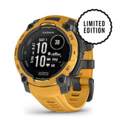 Garmin Instinct 3 - 45 mm GPS Smartwatch SOLAR Sunburst + Charging Dock Bundle