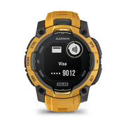 Garmin Instinct 3 - 45 mm GPS Smartwatch SOLAR Sunburst + Charging Dock Bundle