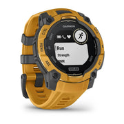 Garmin Instinct 3 - 45 mm GPS Smartwatch SOLAR Sunburst + Charging Dock Bundle