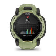 Garmin Instinct 3 50 mm GPS Smartwatch AMOLED Fern Green + Charging Dock Bundle