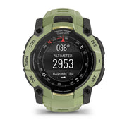Garmin Instinct 3 50 mm GPS Smartwatch AMOLED Fern Green + Charging Dock Bundle