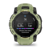 Garmin Instinct 3 50 mm GPS Smartwatch AMOLED Fern Green + Charging Dock Bundle