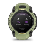 Garmin Instinct 3 50 mm GPS Smartwatch AMOLED Fern Green + Charging Dock Bundle
