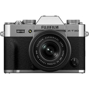 Fujifilm X-T30 III 26.1MP 6.2K Camera Body with XC13-33mm Lens, Charcoal Silver