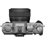 Fujifilm X-T30 III 26.1MP 6.2K Camera Body with XC13-33mm Lens, Charcoal Silver