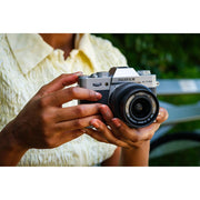 Fujifilm X-T30 III 26.1MP 6.2K Camera Body with XC13-33mm Lens, Charcoal Silver