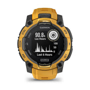 Garmin Instinct 3 - 45 mm GPS Smartwatch SOLAR Sunburst with Protection Bundle