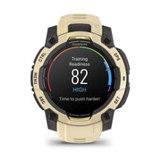 Garmin Instinct 3 - 45 mm GPS Smartwatch AMOLED Citrine with Protection Bundle