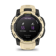 Garmin Instinct 3 - 45 mm GPS Smartwatch AMOLED Citrine with Protection Bundle