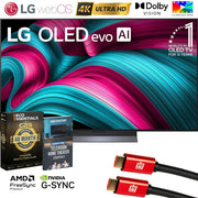 LG 55" C5 Series OLED evo 4K UHD Smart webOS TV (2025) w/ 4 Year Warranty Bundle