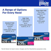 Brother Genuine Super High Yield Toner Cartridge Black with Printer Softwares
