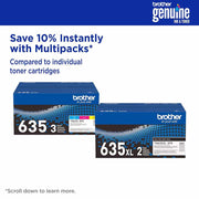 Brother Genuine Super High Yield Toner Cartridge Black with Printer Softwares