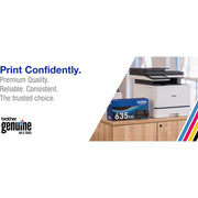 Brother Genuine Super High Yield Toner Cartridge Black with Printer Softwares