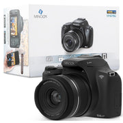 Minolta MNB10Z 64 MP / 4K Bridge Camera w/10x Optical Zoom (Black)