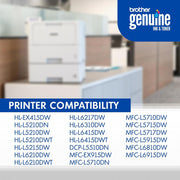 Brother Genuine Super High Yield Toner Cartridge Black with Printer Softwares