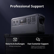DJI Portable Ultra- Quiet Outdoor Power Source Open Box with 1 Year Warranty