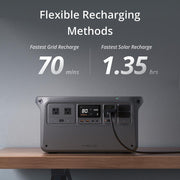DJI Portable Ultra- Quiet Outdoor Power Source Open Box with 1 Year Warranty