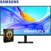 Samsung 37" ViewFinity S8 UHD HDR10 High Res. Monitor Open Box + 1 Year Warranty
