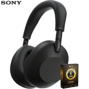 Sony Best Wireless Noise Canceling Headphones Black Open Box + 1 Year Warranty