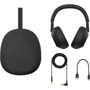 Sony Best Wireless Noise Canceling Headphones Black Open Box + 1 Year Warranty