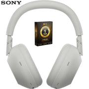Sony Best Wireless Noise Canceling Headphones Silver Open Box + 1 Year Warranty
