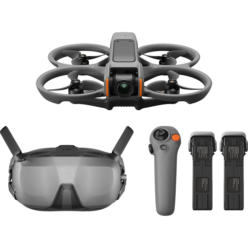 DJI Avata 2 Fly Smart Combo (Three Batteries) with PFV Drone, Goggles N3 , Remote