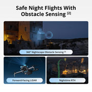 DJI Mini 5 Pro Fly More Combo with Drone, DJI RC 2 Remote, 3 Batteries, Hub