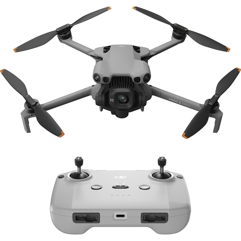 DJI Mini 5 Pro Drone with DJI RC-N3 Remote and Intelligent Flight Battery