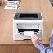 Brother Business Monochrome Laser Printer with Brother Toner Cartridge Black