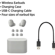 Sony WF-1000XM6 The Best Truly Wireless Noise Cancelling Earbuds - Silver - Open Box