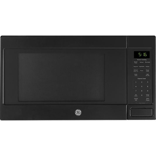 GE 1.6 Cu. Ft. 1,150-watt Countertop Microwave Oven, Black