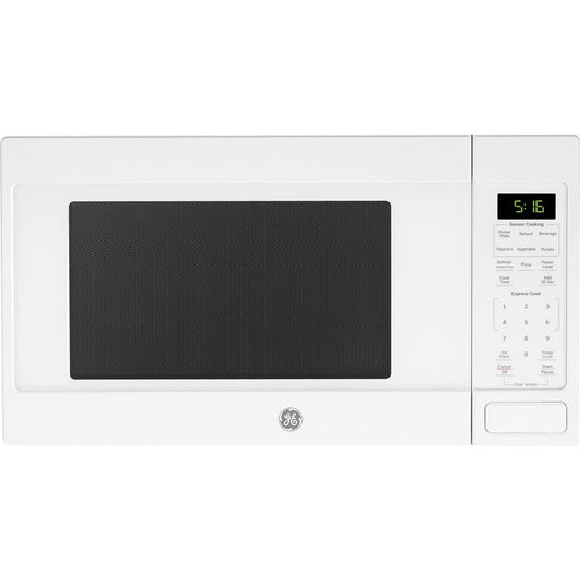 GE 1.6 Cu. Ft. 1,150-watt Countertop Microwave Oven, White