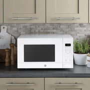 GE 1.6 Cu. Ft. 1,150-watt Countertop Microwave Oven, White