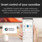 Sony BRAVIA Theater Bar 7, with 9 speakers, Dolby Atmos/DTS:X compatible