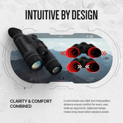 ATN Binox 6 Dual 6-48x 256x192 Day/Night Thermal Multispectral Binoculars