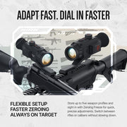 ATN THOR-6 Mini Compact Thermal 2-16x, 256x192 Rifle Scope