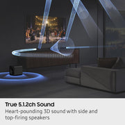 Samsung HW-Q800F 5.1.2ch Dolby ATMOS Soundbar System w/ Q-Symphony