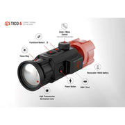 ATN Thermal Clip-On 256x192 Scope with Deco Gear Tactical Bundle