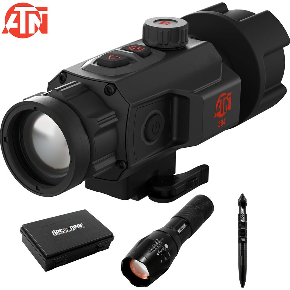 ATN TICO-6 Thermal Clip-On 384x288 Scope with Deco Gear Tactical Bundle