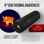 ATN BlazeSeeker 6 207 1.2-9.6x 256x192 7mm Thermal Monocular + Tactical Bundle