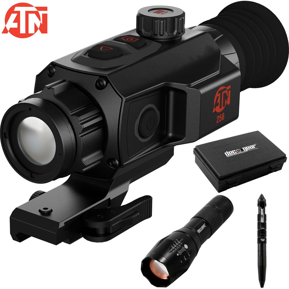 ATN THOR-6 Mini Compact Thermal 2-16x, 256x192 Rifle Scope with Tactical Bundle