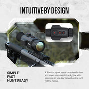 ATN THOR-6 Mini Compact Thermal 2-16x, 256x192 Rifle Scope with Tactical Bundle