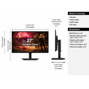Samsung 27" Odyssey G5 G50F QHD Gaming Monitor + 26 Months Protection Bundle