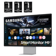 Samsung 32" OLED M9 (M90SF) 4K QD-OLED Monitor + 26 Months Protection Bundle