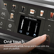 Philips 5500 Series Fully Automatic Espresso Machine, Black Chrome