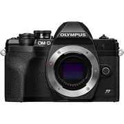 OM SYSTEM Olympus Mark IV 20MP Digital Camera Body Black with 64GB Bundle