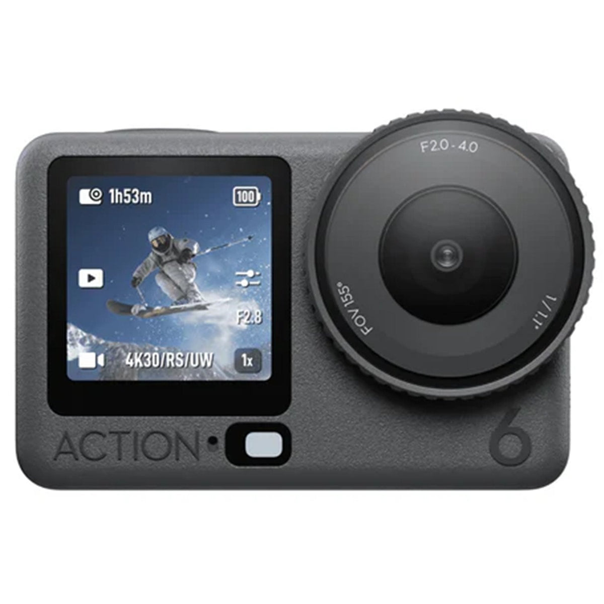 DJI Osmo Action 6 Adventure Combo, 4K120fps, 1/1.1" Sensor, f/2-f/4, 4h Battery