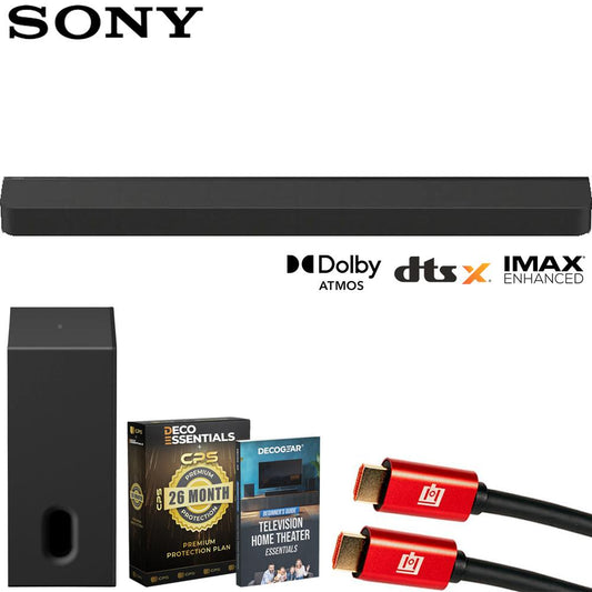 Sony BRAVIA Theater Sound Bar 8 w/ BRAVIA Theatre Sub 8 + 26 Month Protection Bundle