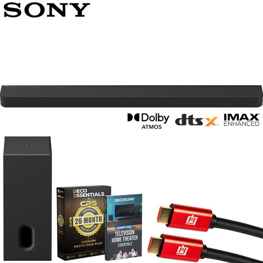 Sony BRAVIA Theater Bar 9 w/ BRAVIA Theatre Sub 8 + 26 Month Protection Bundle
